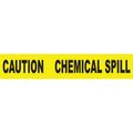 Product Image of 3" x 1,000' Polyethylene Caution Chemical Spill Barricade Tape (Yellow), PT42