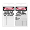 Product Image of 3" High Danger Unrippable Vinyl Accident Prevention Tag, RPT111