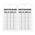 Product Image of 3" High Danger Unrippable Vinyl Inspection Tag, RPT112G