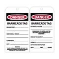 Product Image of 3" High Danger Unrippable Vinyl Accident Prevention Tag, RPT172