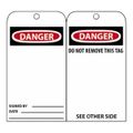 Product Image of 3" High Danger Unrippable Vinyl Accident Prevention Tag, RPT30