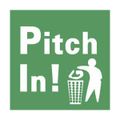 Product Image of 4" x 4" Pitch in! Vinyl Restroom & Janitorial Label, S47AP