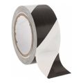 Product Image of 2" x 108' Striped Vinyl Hazardous Area Safety Marking Tape (Black & White), T20136