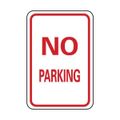 Product Image of 18" High No Parking Aluminum Tow Away Sign, TM1J