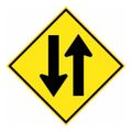 Product Image of 30" High Diamond Aluminum Traffic Control Sign, TM238K
