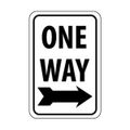 Product Image of 18" High One Way Aluminum Parking Lot Sign, TM23J