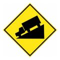 Product Image of 30" High Diamond Aluminum Traffic Control Sign, TM256K