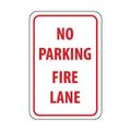 Product Image of 18" x 12" x 0.063" No Parking Fire Lane Sign, TM3H