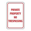 Product Image of 18" x 12" x 0.08" Private Property No Trespassing Sign, TM59J