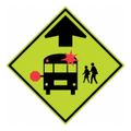 Product Image of 30" High Diamond Aluminum Warning & Safety Reminder Sign, TM603DG