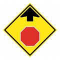 Product Image of 24" High Diamond Aluminum Yield Sign, TM609K