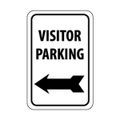 Product Image of 18" High Visitor Parking Aluminum Parking Lot Sign, TM9J