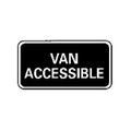 Product Image of 6" High Van Accessible Aluminum ADA Parking Sign, TMA1H
