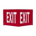 Product Image of 8" x 14-1/2" Exit Acrylic Exit Sign, VS10R