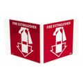 Product Image of 8" x 14-1/2" Fire Extinguisher Acrylic Fire Sign, VS11R
