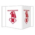 Product Image of 8" x 14-1/2" Fire Extinguisher Acrylic Fire Sign, VS11W