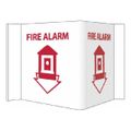 Product Image of 8" x 14-1/2" Fire Alarm Acrylic Fire Sign, VS13W