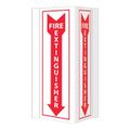 Product Image of 16" x 8-3/4" Fire Extinguisher Acrylic Fire Sign, VS42W