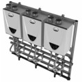 Product Image of 597,000 BTU Commercial Indoor Tankless Rack System - Wall Mount (NG)