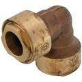 Product Image of 3/4" OD ACP Brass Push-Fit 90-Degree Elbow