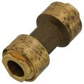 Product Image of 1/2" OD ACP Brass Push-Fit Coupling, Staked Stop