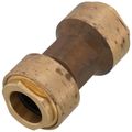 Product Image of 5/8" OD ACP Brass Push-Fit Coupling, Staked Stop