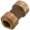 Product Image of 3/4" OD ACP Brass Push-Fit Coupling, Staked Stop