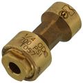 Product Image of 1/4" OD ACP Brass Push-Fit SAE Flare Adapter