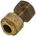 Product Image of 1/2" OD ACP Brass Push-Fit  SAE Flare Adapter