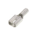 Product Image of 0.64" x 0.23" Non-Insulated Copper Female Disconnect, 0.187 x 0.20 Tab, 22-18 AWG
