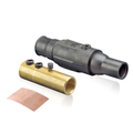 Product Image of 19 Series Cam-type Female Detachable Plug, Ball Nose, Cable Range-350-500MCM, 690A (Black)