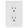 Product Image of Radiant Tamper-Resistant Dual-Function Duplex AFCI/GFCI Receptacle, NEMA 5-15R - White (15A)