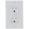 Product Image of SmartlockPro Tamper-Resistant AFCI/GFCI Receptacle, 15A, NEMA 5-15R - White (125V)