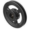 Product Image of 1 Groove Finished Bore Sheave, A, 4L Belt w/ 1" Bore, 5.45" O.D.