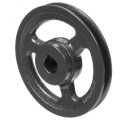 Product Image of 1 Groove Finished Bore Sheave, A, 4L Belt w/ 7/8" Bore, 5.95" O.D.