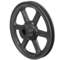 Product Image of 1 Groove Finished Bore Sheave, A, 4L Belt w/ 3/4" Bore, 7.25" O.D.