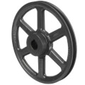 Product Image of 1 Groove Finished Bore Sheave, A, 4L Belt w/ 1" Bore, 8.75" O.D.