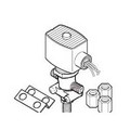 1/4" Compression Solenoid Air Valve w/ Junction Box (120V)