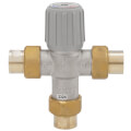 Product Image of 1/2" Union NPT Lead Free Mixing Valve, 70-Degree -145-Degree F