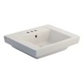 Product Image of Boulevard 8" Widespread Pedestal Sink Top (White)