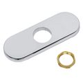 Product Image of Selectronic 4" Deck Plate for Serin Sensor, 206P400.002 (Chrome)