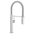 Product Image of Studio S Semi-Pro Pull-Down Dual Spray Kitchen Faucet w/ Spring Spout (Stainless Steel)