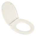 Product Image of Traditional Slow-Close & Easy Lift-Off Round Front Toilet Seat (Linen)
