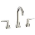 Product Image of Aspirations 8" Widespread 2-Handle Bathroom Faucet 1.2 gpm/4.5 L/min With Lever Handles (Brushed Nickel)