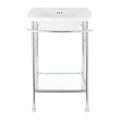 Product Image of Edgemere Console Table Legs (Chrome)