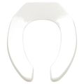 Product Image of Commercial Heavy Duty Open Front Elongated Toilet Seat (White)
