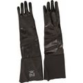 Product Image of AlphaTec 19-026 Chemical Resistant Gloves, Rough Neoprene Full Coating, Gray, Medium