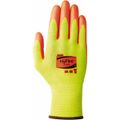 Product Image of HyFlex 11-515 High-Visibility Puncture Resistant Gloves, Nitrile Palm & Fingers Coating, Orange/Yellow, Medium
