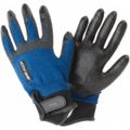 Product Image of ActivArmr 97-002 HVAC Medium-Duty Puncture Resistant Gloves, Foam Nitrile Palm Coating, Blue/Black, Medium