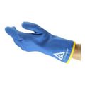 Product Image of ActivArmr 97-681 Waterproof Cold Resistant PVC Coated Gloves, Blue, Large